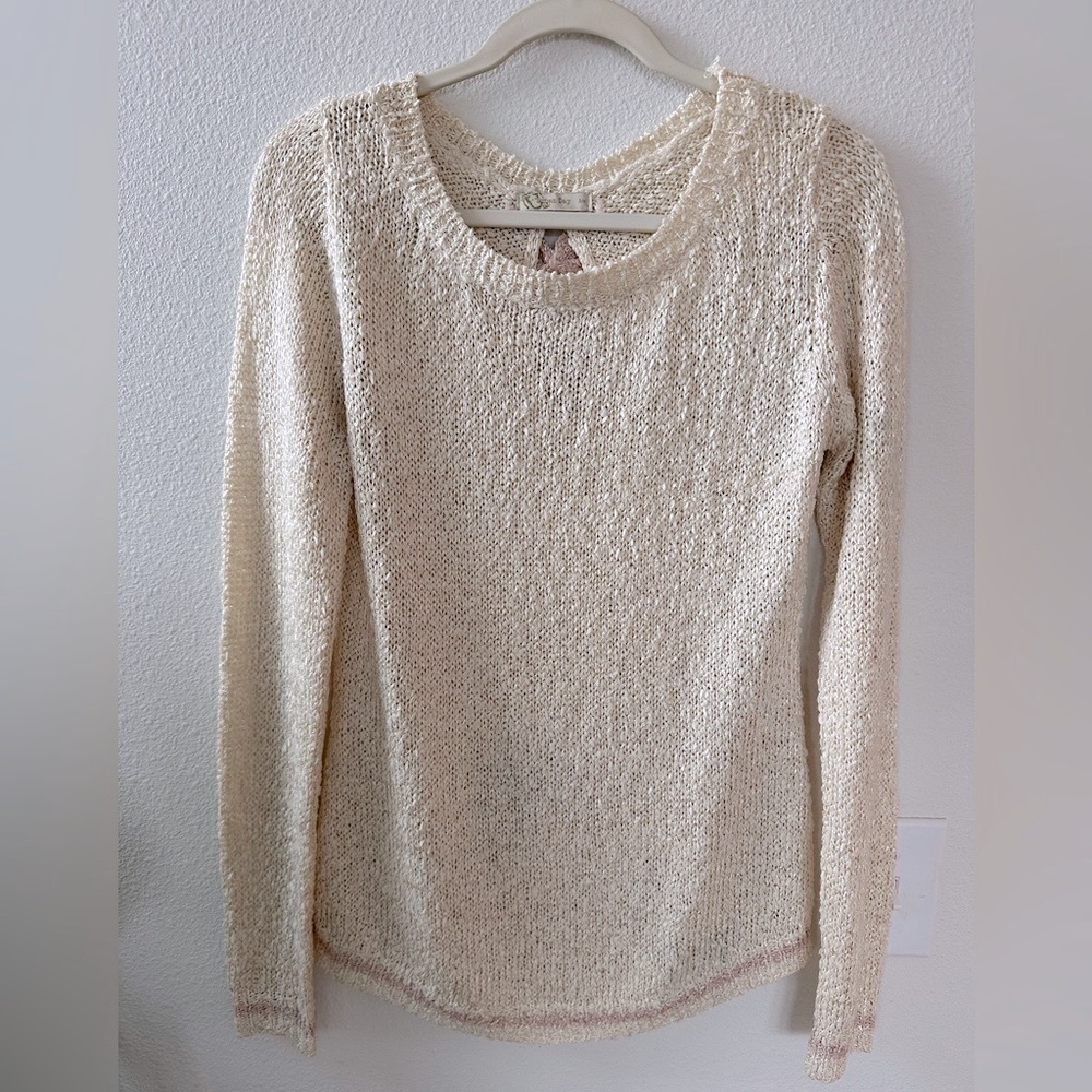 Urban Day Creamy Pale Pink Knit Sweater